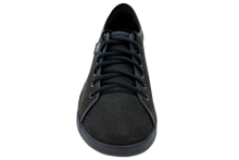 SEN Black Suede Elevate SOM roomy toe-box-front