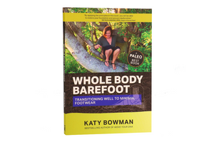 In Whole Body Barefoot, biomechanist Katy Bowman lays out the issues created by conventional shoes and artificial environments, and describes in detail the steps necessary to transition to more natural footwear safely and effectively.